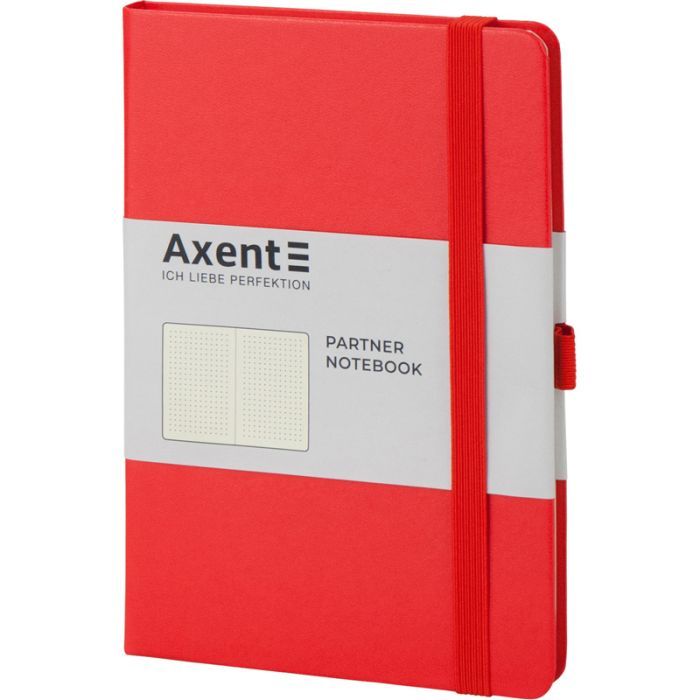 Книга записна Axent Partner 125х195 мм в точку 96 аркушів Червона (8306-05-A) зображення 2