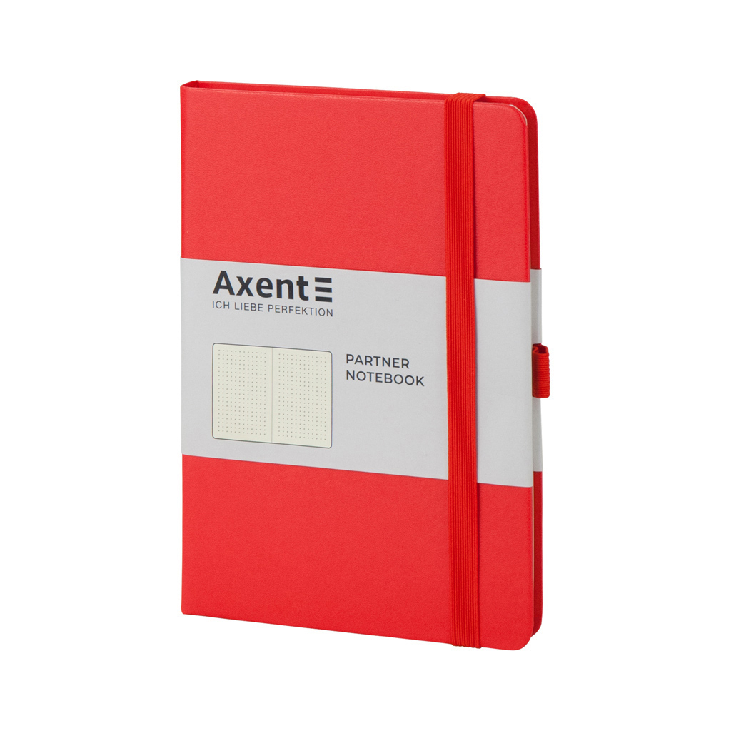 Книга записна Axent Partner 125х195 мм в точку 96 аркушів Червона (8306-05-A) зображення 2