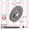 Тормозной диск ZIMMERMANN 100.3300.52