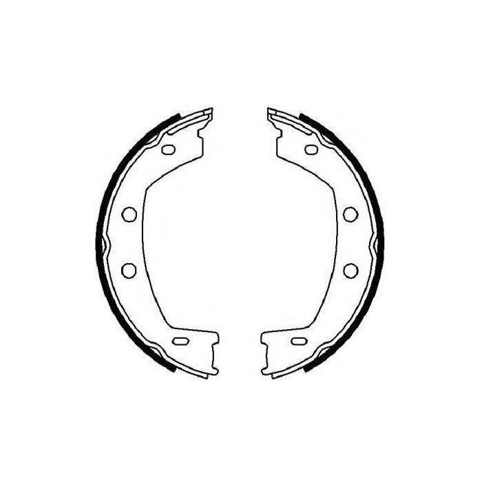 Гальмівні колодки Bosch 0 986 487 732