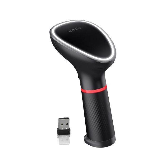 Сканер штрих-коду Sunlux XL-9600 2D без підставки з USB-адаптором (20506)