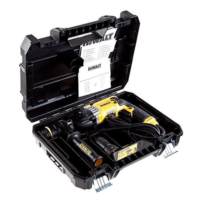 Перфоратор DeWALT SDS-Plus, 900 Вт, 3.0 Дж (D25144K) изображение 6