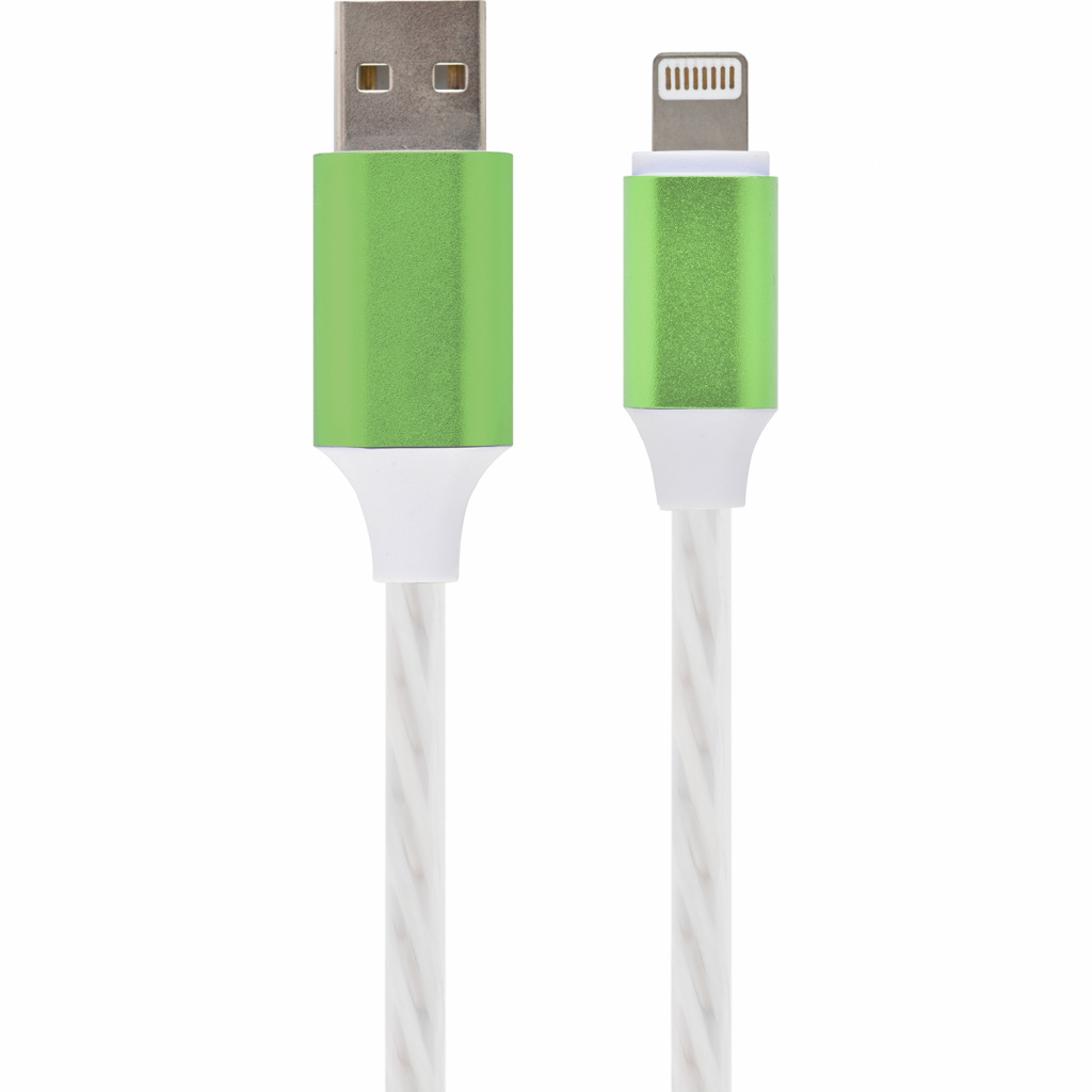 Дата кабель USB 2.0 AM to Lightning 1.0m 2A Cablexpert (CC-USB-8PLED-1M) изображение 2