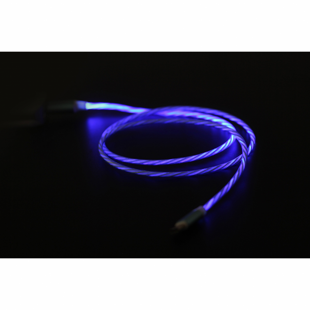 Дата кабель USB 2.0 AM to Lightning 1.0m 2A Cablexpert (CC-USB-8PLED-1M) изображение 9