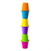 Развивающая игрушка Fat Brain Toys тактильная Мягкие чашки Suction Kupz 6 шт (F183ML) изображение 2