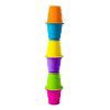 Развивающая игрушка Fat Brain Toys тактильная Мягкие чашки Suction Kupz 6 шт (F183ML) изображение 2
