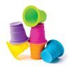 Развивающая игрушка Fat Brain Toys тактильная Мягкие чашки Suction Kupz 6 шт (F183ML) изображение 3