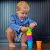 Развивающая игрушка Fat Brain Toys тактильная Мягкие чашки Suction Kupz 6 шт (F183ML) изображение 8