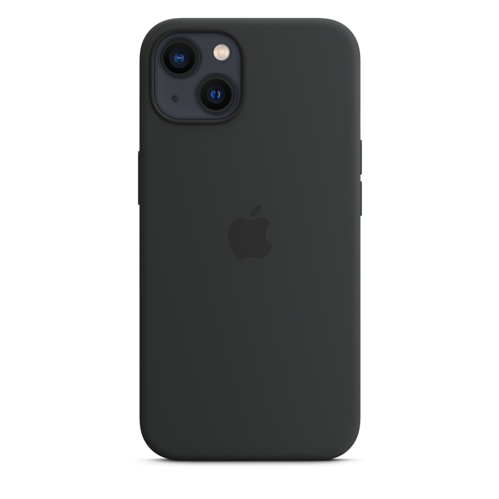 Чехол для мобильного телефона Apple iPhone 13 Silicone Case with MagSafe Midnight, Model A2706 (MM2A3ZE/A) изображение 2
