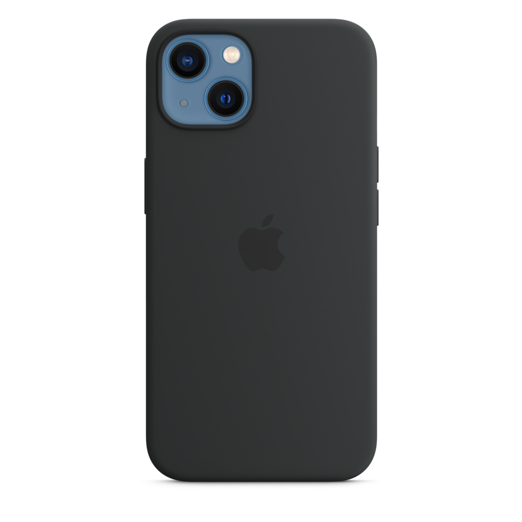 Чехол для мобильного телефона Apple iPhone 13 Silicone Case with MagSafe Midnight, Model A2706 (MM2A3ZE/A) изображение 3