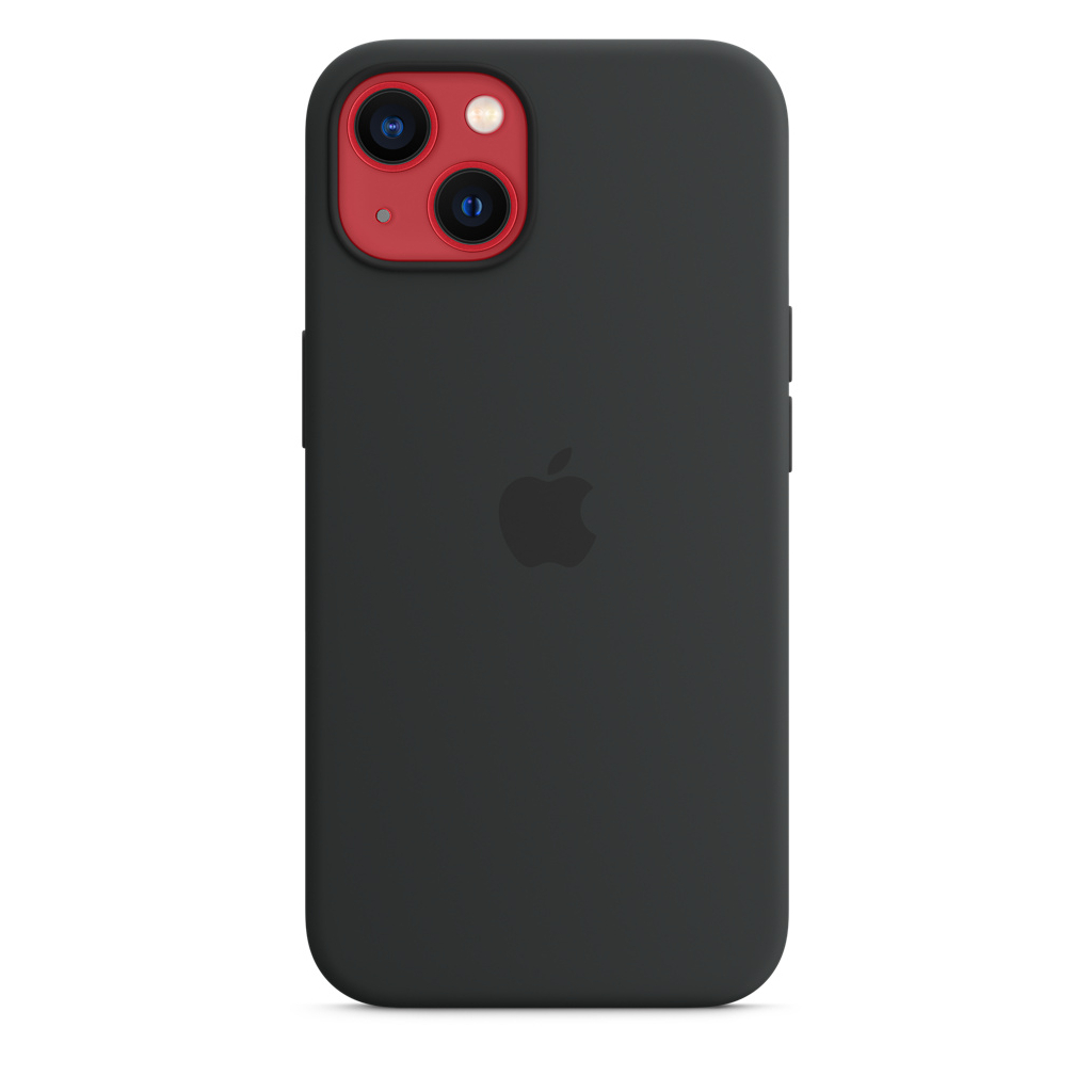 Чехол для мобильного телефона Apple iPhone 13 Silicone Case with MagSafe Midnight, Model A2706 (MM2A3ZE/A) изображение 5