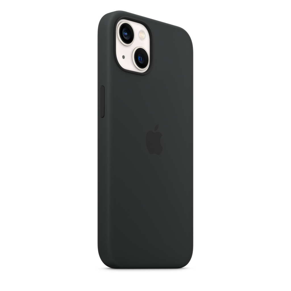 Чехол для мобильного телефона Apple iPhone 13 Silicone Case with MagSafe Midnight, Model A2706 (MM2A3ZE/A) изображение 7