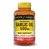 Трави Mason Natural Часникова олія 500 мг, Garlic Oil, 100 гелевих капсул (MAV05321)