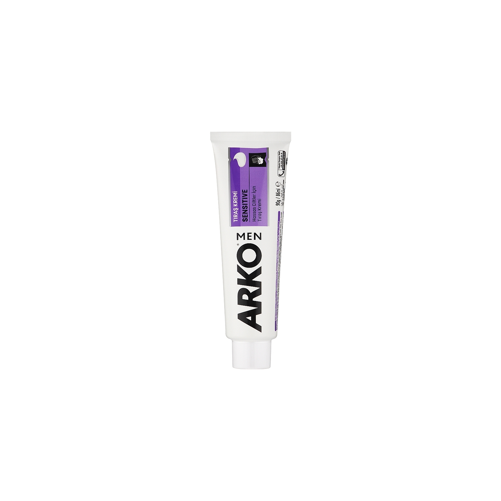 Крем для бритья ARKO Sensitive 65 мл (8690506094515)