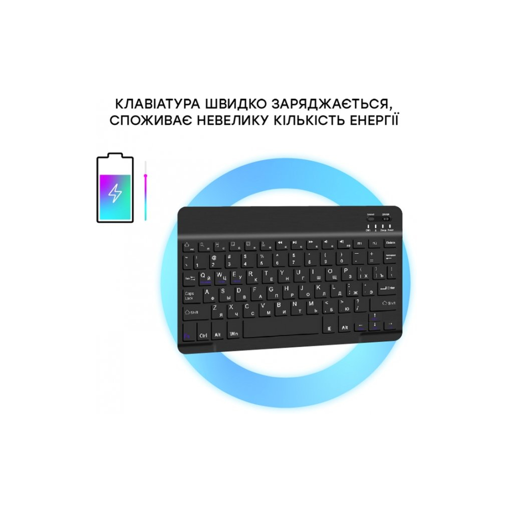 Чехол для планшета AirOn Premium Universal 10-11" BT Keyboard (4822352781060) изображение 8