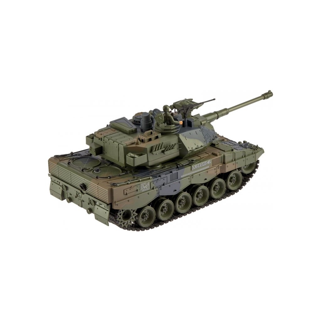 Радіокерована іграшка ZIPP Toys Танк 789 German Leopard 2A6 118 (789-4) зображення 5