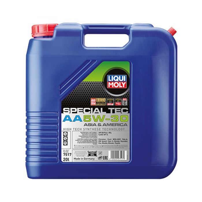 Моторное масло Liqui Moly SPECIAL TEC AA 5W-30  20л. (7517)