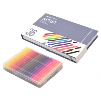 Фото - Фломастер Xiaomi Художній маркер KACO набір ARTIST Double Tips Pen 36 Colors  K1037 (K1037)