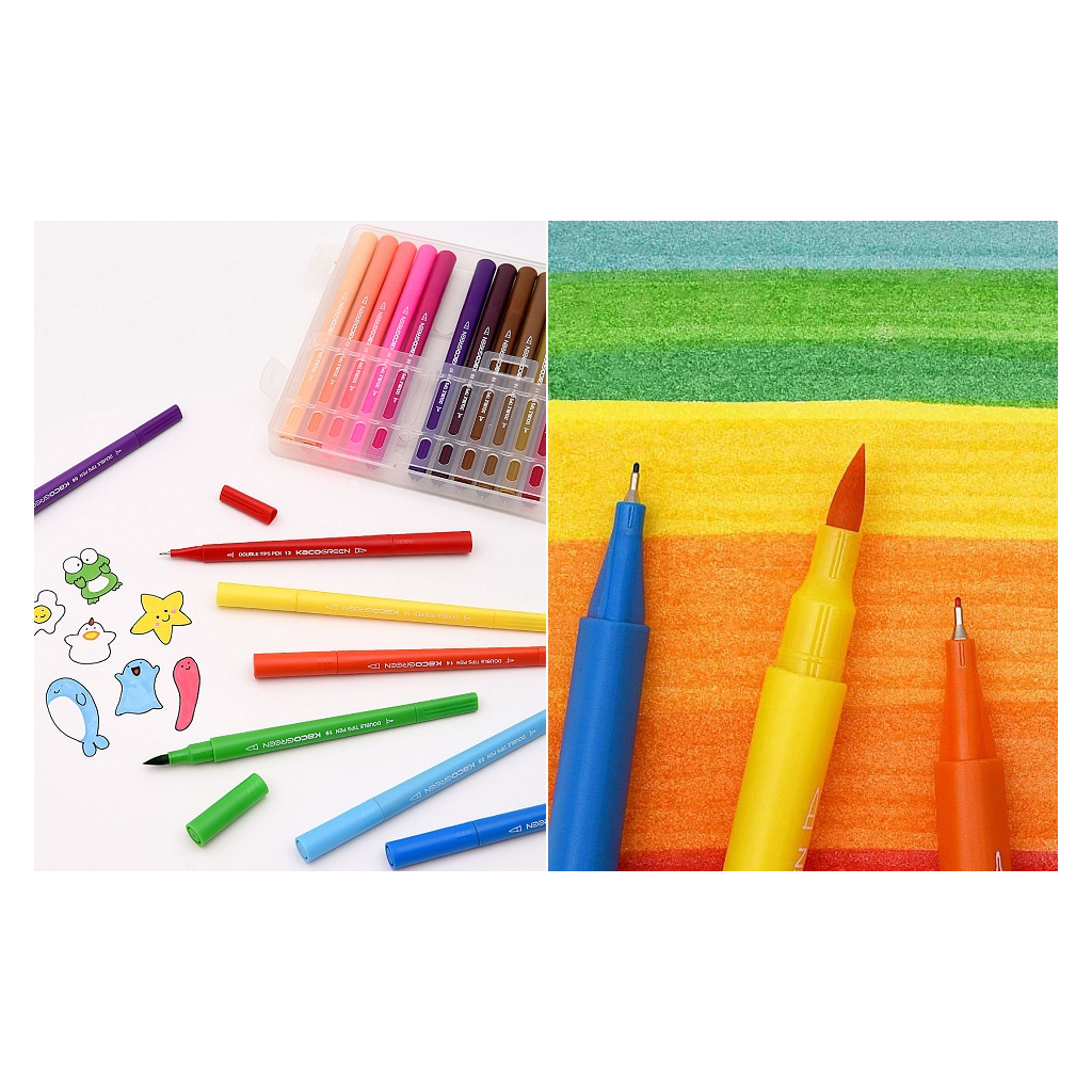 Художественный маркер KACO набор ARTIST Double Tips Pen 36 Colors (K1037) изображение 4