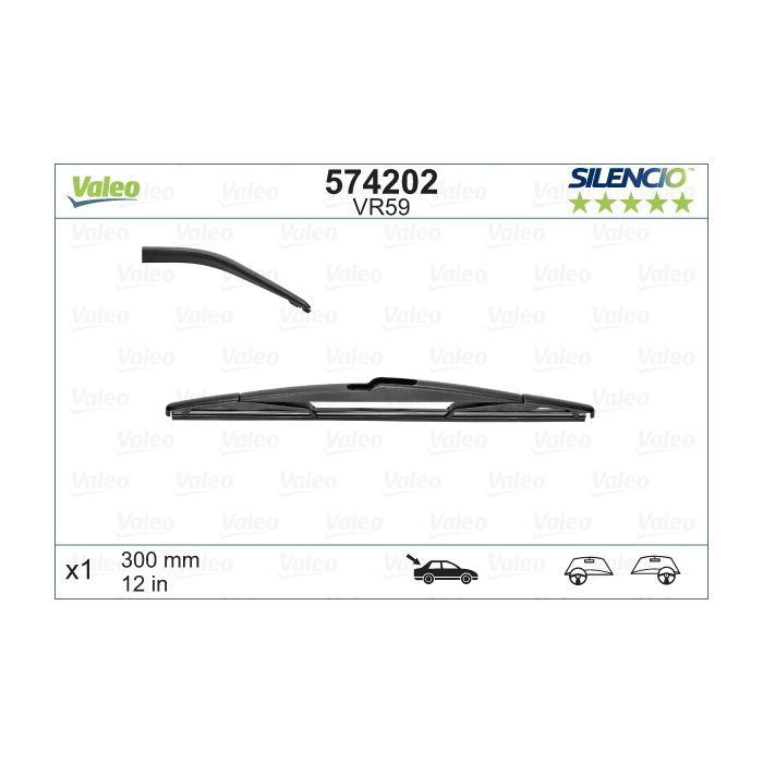 Щетка стеклоочистителя Valeo 574202
