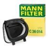Воздушный фильтр для автомобиля Mann C36014 изображение 3