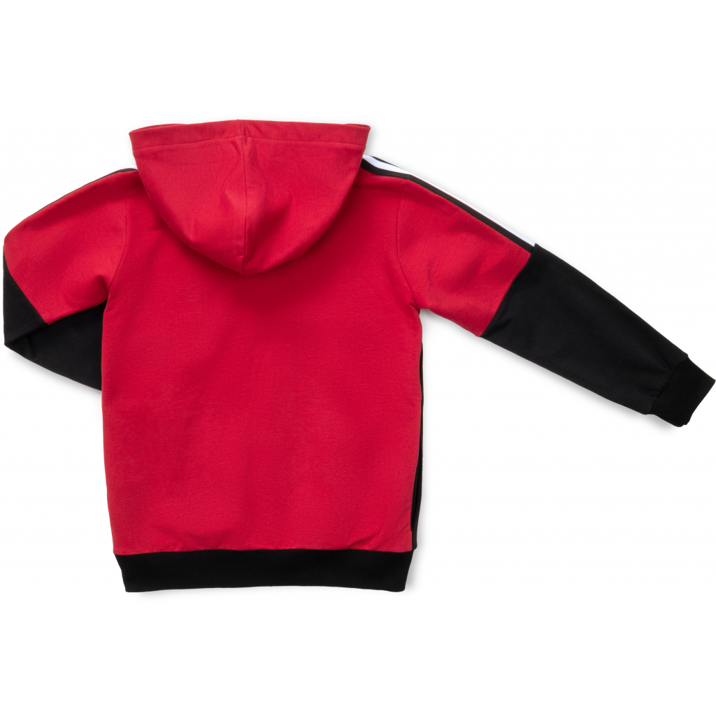 Спортивный костюм Breeze с капюшоном на молнии (12795-128B-red) изображение 5