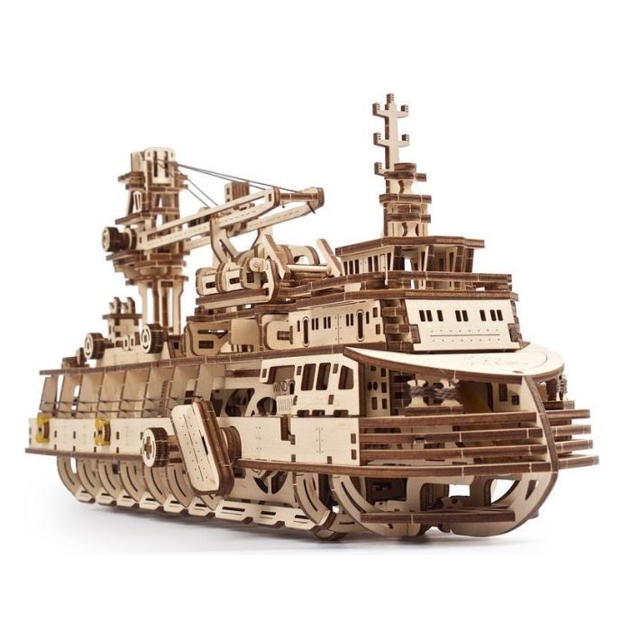 Конструктор Ugears Научно-исследовательское судно (70135) изображение 4