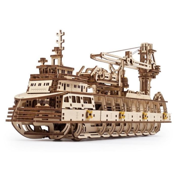 Конструктор Ugears Научно-исследовательское судно (70135) изображение 5