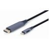 Кабель мультимедийный USB-C to DisplayPort 1.8m 4K 60Hz Cablexpert (CC-USB3C-DPF-01-6)