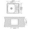 Мойка кухонная Interline POLO microdecor изображение 10