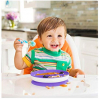 Набір дитячого посуду Munchkin тарілка секційна на присосці фіолетова (27160.03) зображення 2