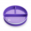Набор детской посуды Munchkin тарелка секционная на фиолетовой присоске (27160.03)