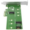 Контролер Maiwo Multi-Size PCIex4 & SATA to M.2 (M-Key or B-key) KT015 SSD (45774) зображення 2