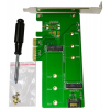 Контролер Maiwo Multi-Size PCIex4 & SATA to M.2 (M-Key or B-key) KT015 SSD (45774) зображення 3