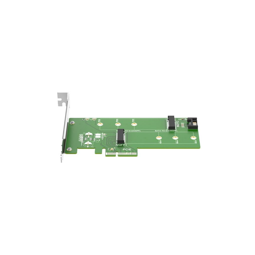 Контролер Maiwo Multi-Size PCIex4 & SATA to M.2 (M-Key or B-key) KT015 SSD (45774) зображення 4