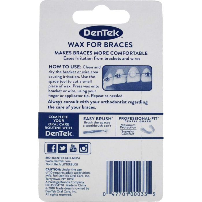 Набор косметики Swiss Care Wax ортодонтический (2100000028382) изображение 7