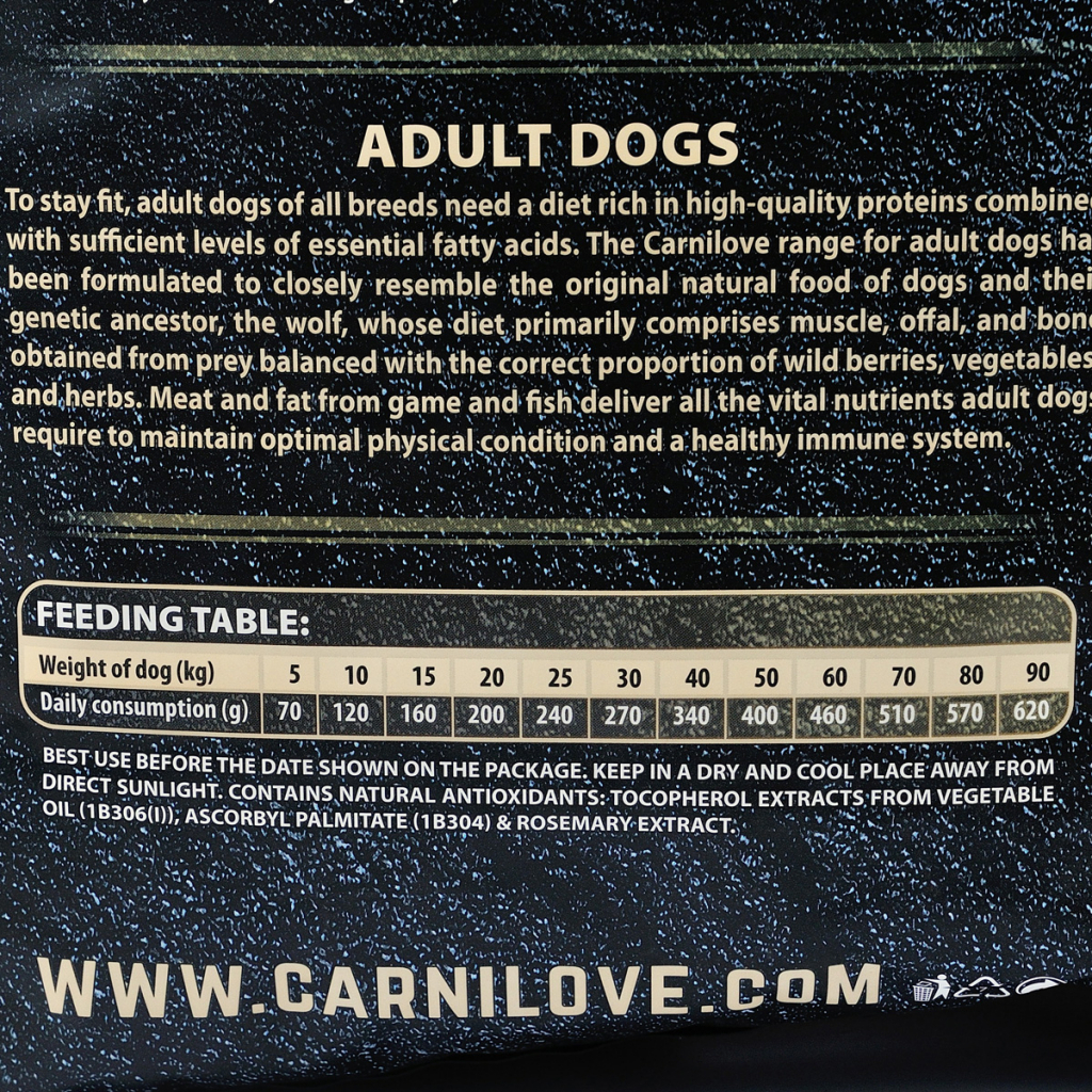 Сухой корм для собак Carnilove Adult Lamb and Wild Boar 1.5 кг (8595602508938) изображение 3