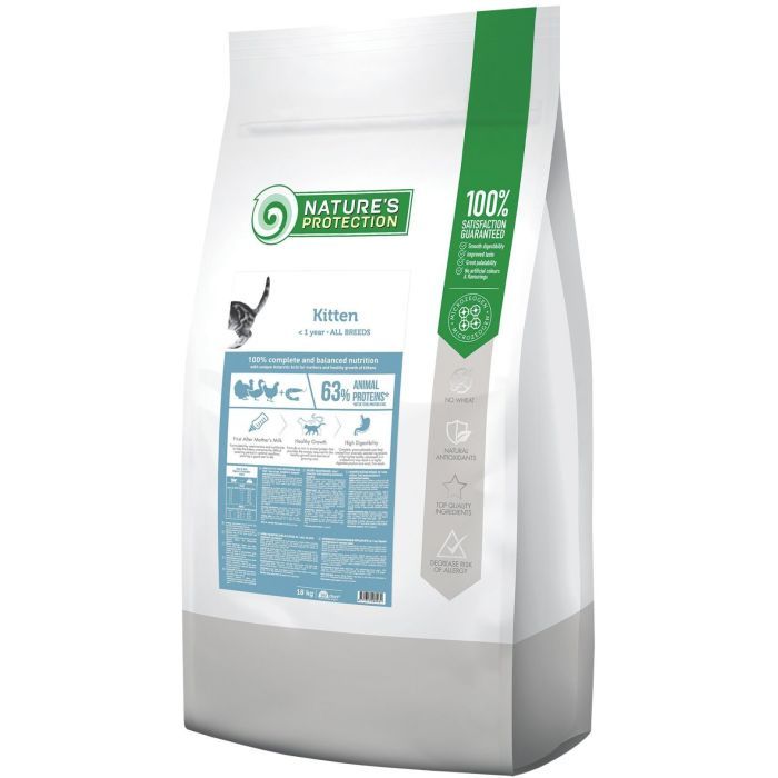 Сухой корм для кошек Nature's Protection Kitten All breeds 18 кг (NPB46043)