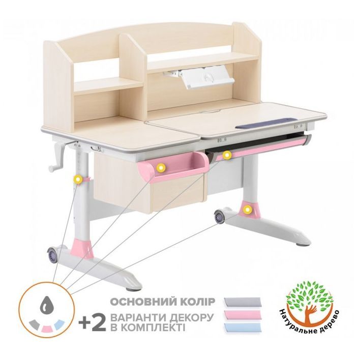Парта ErgoKids Romana MG Multicolor (Evo-70 MG/MC) зображення 3