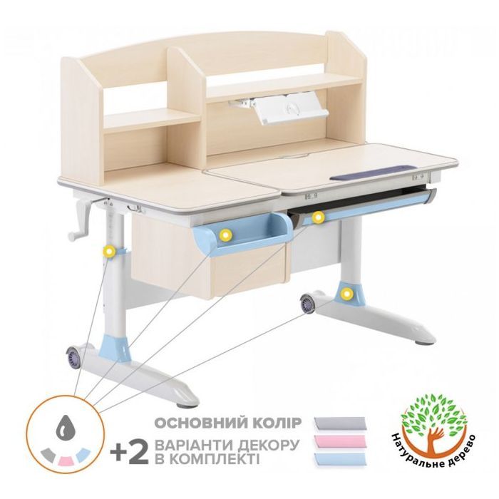 Парта ErgoKids Romana MG Multicolor (Evo-70 MG/MC) зображення 4