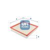 Повітряний фільтр для автомобіля UFI 30.465.00