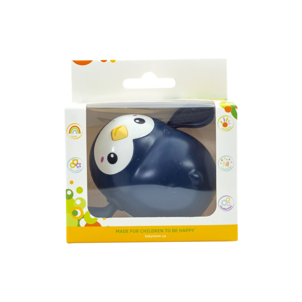 Іграшка для ванної Baby Team Пінгвін Синій (9042_синій) зображення 4