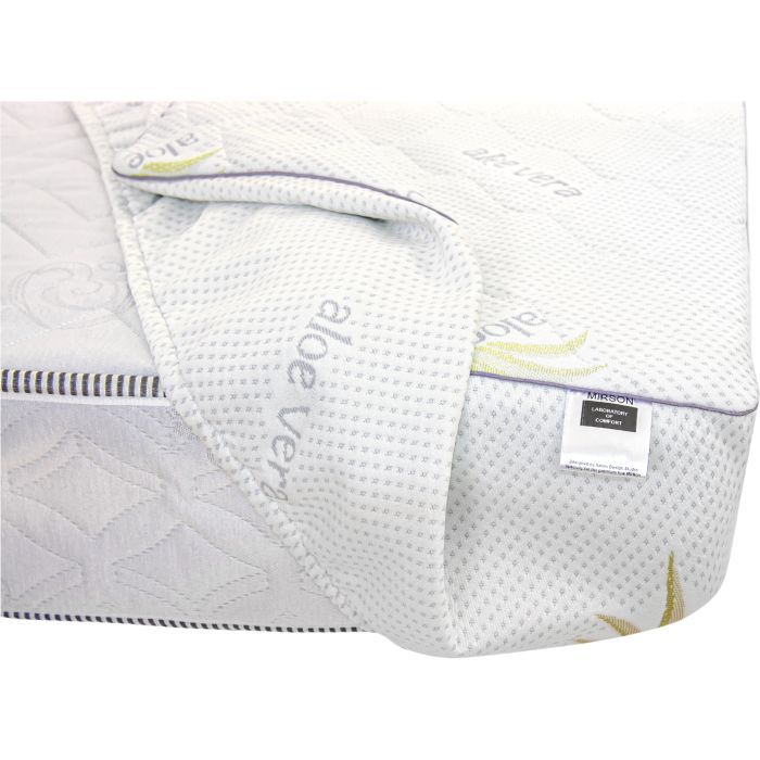 Наматрацник MirSon №1010 Alberto Wool Aloe Vera 150х200 см (2200001496484) зображення 9
