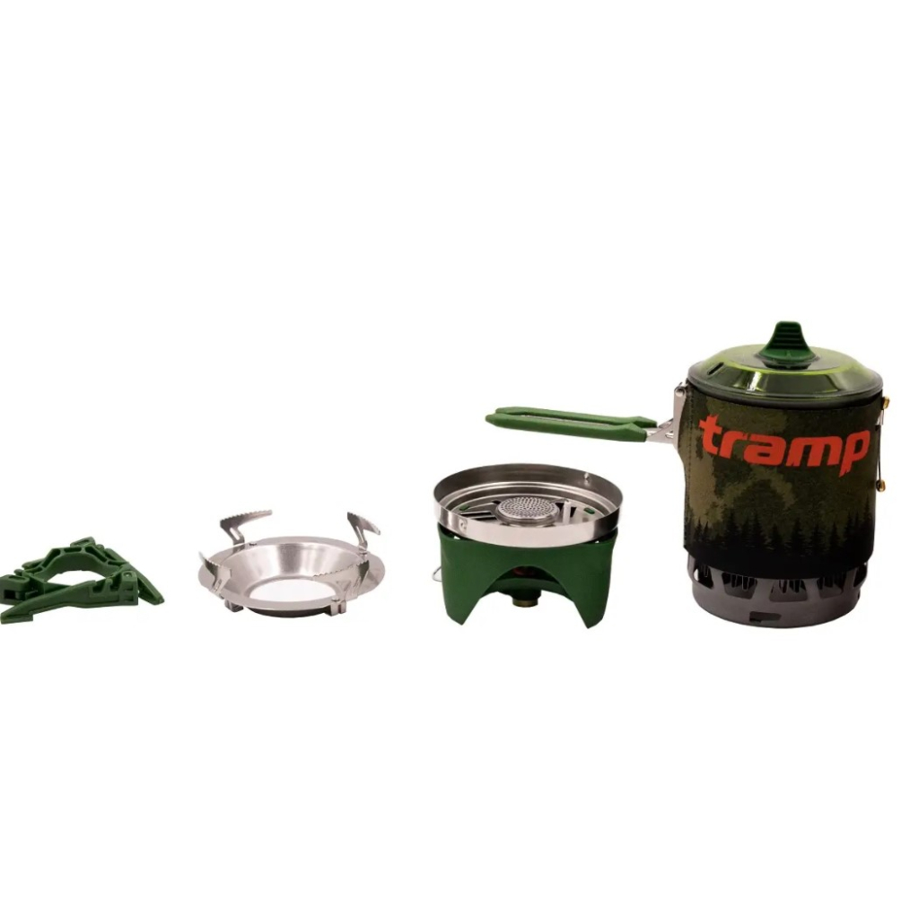 Горелка Tramp система для приготовление пищи 1,0 л (TRG-115-olive) изображение 3