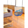 Кухонный стул PAPATYA flora ml сидение прозрачно-оранжевое, цвет 50, хромированные (2962) изображение 6