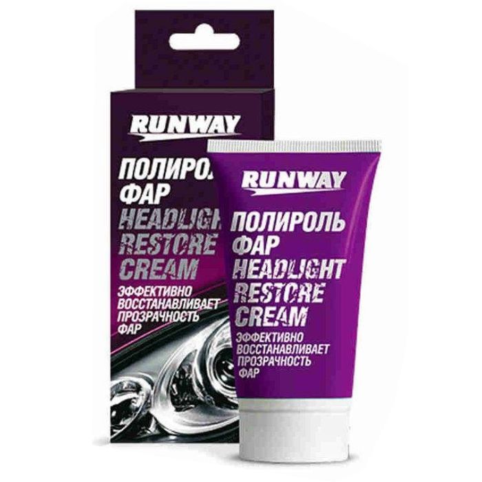 Автополироль Runway Полироль для фар 50мл (RW0501)
