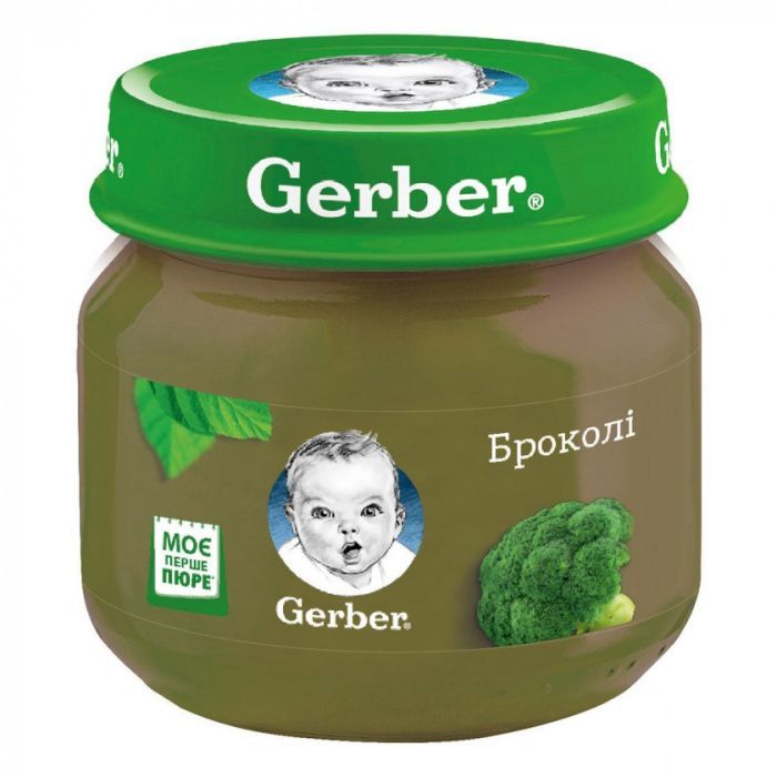 Детское пюре Gerber брокколи 80 г (5900452078433)