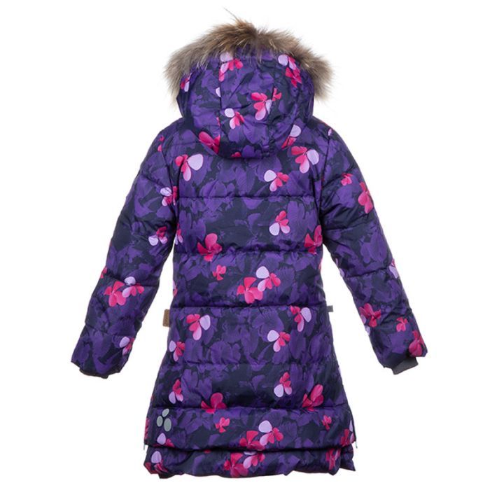 Пальто детское Huppa PARISH 12470055 лилoвый с принтом 116 (4741468686530) изображение 2