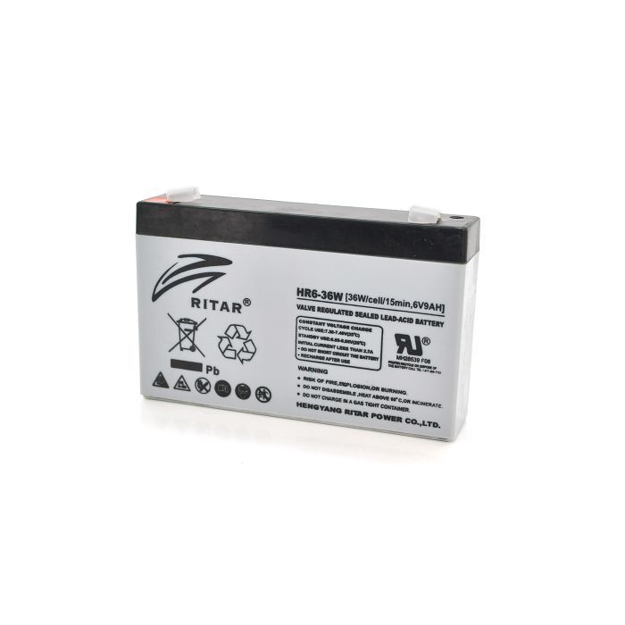 Батарея к ИБП Ritar 6V-9Ah (HR6-36W)