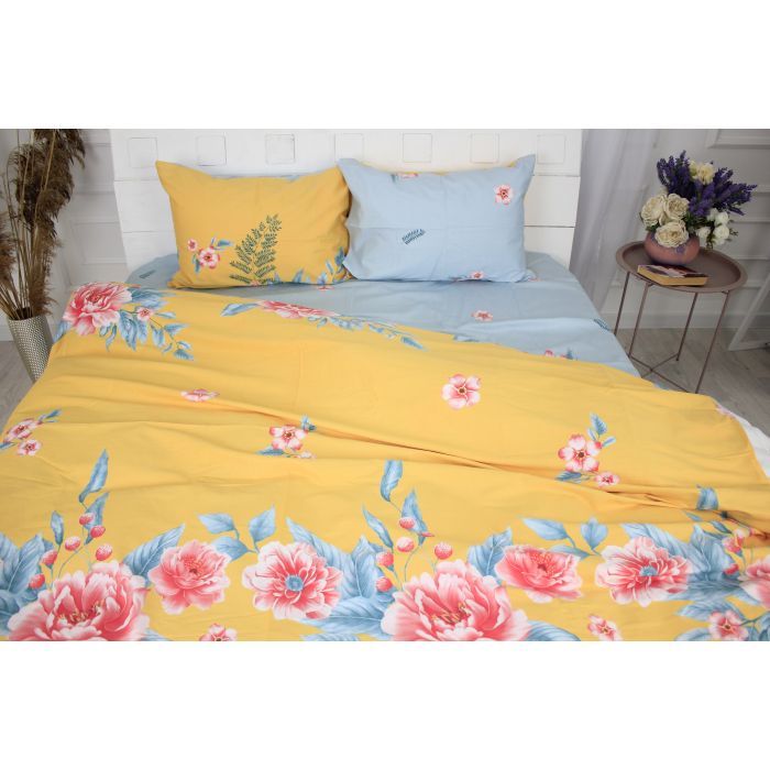 Постельное белье MirSon Сатин Premium 22-1267 Tropics 160х220х2 (2200003068504) изображение 2